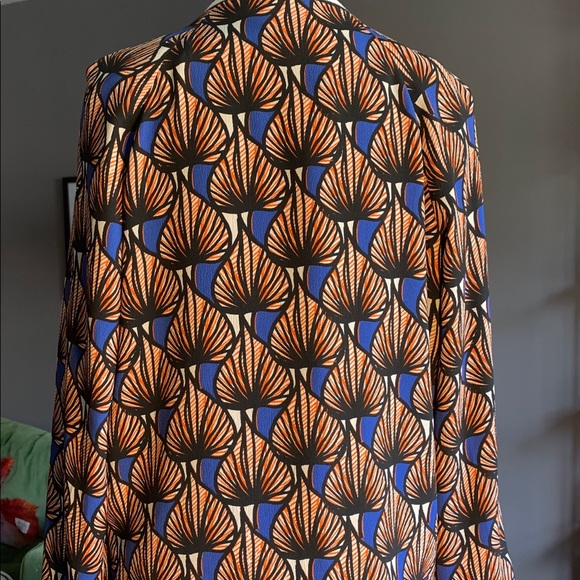 L French blazer/jacket gorgeous pattern - Picture 5 of 9